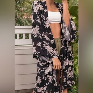 Spiritual Gangster Floral Kimono